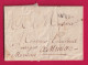 DEBOURSE MANUSCRIT DE BECHEREL 1783 ILLE ET VILAINE LENAIN N°3 INDICE 20 DEPART NANTES LOIRE INFERIEURE LETTRE - 1701-1800: Voorlopers XVIII