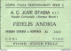 Bl41 Biglietto Calcio Ticket  Juve Stabia - Fidelis Andria - Eintrittskarten