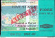 Bl99  Biglietto Calcio Ticket Juve Stabia - Casarano 1993-94 - Tickets - Vouchers