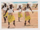 RWANDA Traditional African Men Dance INTORE Dance Of Heroes Scene, Vintage Photo Postcard RPPc AK (67382) - Ruanda