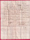 MARQUE MANUSCRIT DE LIBOURNE 1746 GIRONDE INDICE 14 POUR BORDEAUX LETTRE - 1701-1800: Precursores XVIII