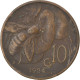 Monnaie, Italie, Vittorio Emanuele III, 10 Centesimi, 1924, Rome, TB+, Bronze - 1900-1946 : Víctor Emmanuel III & Umberto II