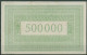 Aachen Stadt U. Landkreis 500000 Mark 1923 Serie B, Keller 1 B Gebraucht (K1637) - Autres & Non Classés