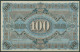 Sächsische Bank Dresden 100 Mark 1911 Serie VII, SAX-8a F. Kassenfrisch (K1584) - Autres & Non Classés