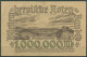 Württembergische Notenbank 1 Mio Mark 1923 Schiller, WTB-18 Gebraucht (K1587) - Other & Unclassified