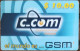 Carte De Recharge - C-Com, El Mundo Es GSM Back 1 Cuba 10$ - Télécarte ~73 - Cuba
