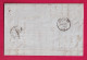 N°10 PC 3053 ST ETIENNE LOIRE POUR BORDEAUX LETTRE - 1849-1876: Période Classique