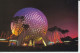 Spaceshis Earth Stands As The Symbol For Epcot Illuminate  CM 2 Scans - Disneyworld