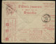 Enveloppe Avec Annonces: N° 3 B. B. ( Page 244 ) Obl. Bruxelles 03/11/1891 Pour Anvers , Nombreuses Publicités - Covers