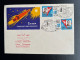 RUSSIA USSR 1963 COVER 1 YEAR ANNIVERSERY LAUNCH VOSTOK 3 & 4 SOVJET UNIE CCCP SOVIET UNION SPACE - Lettres & Documents