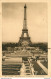 CPA Paris-Trocadéro      L1613 - Tour Eiffel