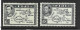 Fiji 1938 - 1955 KGVI Definitives 6d Map With & Without 180 Degrees FM - Fiji (...-1970)