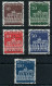 BRD BUND DS BRANDENBURGER TOR Nr 506vR-510vR ZE X6A34FE - Used Stamps