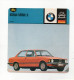 FICHE AUTOMOBILE - BMW SERIE 3 - KFZ