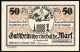 Notgeld Ströbeck 1921, 50 Pfennig, Schachbrett Von Oben  - [11] Emissions Locales