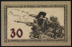 Notgeld Suhl, 30 Pfennig, Denkmal Und Suhler Gewehre Im Weltkrieg  - [11] Lokale Uitgaven