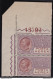 1928 Regno Di Italia - PA N° 3A MNH/** COPPIA CON NUMERO DI TAVOLA - Autres & Non Classés