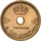 Monnaie, Norvège, Haakon VII, 25 Öre, 1924, TB+, Copper-nickel, KM:384 - Norway