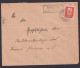 Kurtschow über Crossen Oder Brandenburg Deutsches Reich Brief Landpoststempel - Lettres & Documents