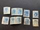 (stamps 7-5-2024) Very Old Australia Stamp - NSW 2 Pence X 10 Stamps - Usati