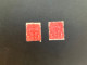 (stamps 7-5-2024) Very Old Australia Stamp - NSW 1d X 2 Stamps (dark Pink) - Gebruikt