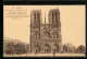 AK Paris, Cathédrale Notre-Dame, Die Im XII. Jahrhundert Begonnene Und 1240 Fertiggestellte Fassade  - Autres & Non Classés