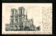 AK Paris, Cathédrale Notre-Dame  - Otros & Sin Clasificación