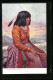 AK A Havasupai Indian Girl - Indianer  - Indiaans (Noord-Amerikaans)
