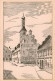 73863825 Geiselhoering Rathaus 16. Jhdt. Kuenstlerkarte Geiselhoering - Other & Unclassified