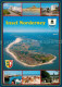 73755803 Norderney Nordseebad Fliegeraufnahme Promenade Strandpartien Hafen Park - Norderney