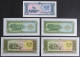 10 Geldscheine Banknoten Volksrepublik Laos P-25-P-30 1-100 Kip Bankfrisch UNC - Sonstige & Ohne Zuordnung