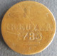 Münze Hessen-Kassel 1 Kreuzer 1783 Schön - Altri & Non Classificati