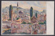 Ansichtskarte Künstlerkarte Sign. Sarajevo Minarett Stadtansicht Bosnien - Autres & Non Classés