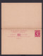 Briefmarken Britische Kolonien Antigua Ganzsache Queen Victoria Frage & Antwort - Antigua E Barbuda (1981-...)
