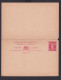 Briefmarken Britische Kolonien Antigua Ganzsache Queen Victoria Frage & Antwort - Antigua Und Barbuda (1981-...)
