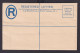 Bahamas Ganzsache Einschreibeumschlag EU 4 P Postal Stationery - Bahamas (1973-...)