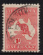 AUSTRALIA 1913 1d RED KANGAROO (DIE I) STAMP PERF.12 WMK 2  SG.2 VFU. - Usados