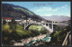 AK St. Lucia /Isonzo, Teilansicht Mit Flussbrücke Und Bahnhof  - Slovénie