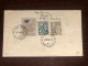 YUGOSLAVIA FDC COVER 1955 YEAR DEAF STUDY CONGRESS HEALTH MEDICINE STAMPS - FDC