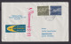 Flugpost Brief Air Mail Olympia Flug Sport Frankfurt Rom Italien Lufthansa - Briefe U. Dokumente