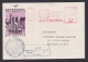 Briefmarken Flugpost Brief Air Mail Bund BRD Lufthansa AFS Absenderfreistempel - Cartas & Documentos