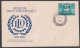 Sri Lanka Ceylon 1969 FDC ILO International Labour Union, First Day Cover - Sri Lanka (Ceylon) (1948-...)