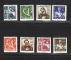 Portugal Macau 1951 "Figures Of The Orient" Condition MH OG  Mundifil #355-362 - Neufs