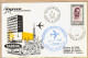 08015 ● Aérophilatélie ABIDJAN-BRUSSEL BRUXELLES 1er Liaison Aérienne LUCHTVERBINDING 16-12-1965 SABENA Airlines BOEING - Costa De Marfil (1960-...)