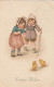 Easter - Children Chicks 1924 - Pâques