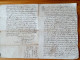 Delcampe - BEAU LOT DE VIEUX PAPIERS ET DIVERS 18e-20e S. - Manuscripts