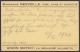 EP CP 15c + 15c Lilas Houyoux "Ligue Nationale Belge Contre La Tuberculose" Utilisée Comme Support (RR!) Affr. 8pf Càpt  - Tarjetas 1909-1934