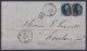 L. Affr. 2x N°11A P23 Càd BRUGES /12 JUIN 1859 Pour TOULON Var - [PD] - Càd Bureau D'échange "BELGIQUE /…/ LILLE" (au Do - 1858-1862 Medaillen (9/12)