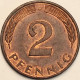 Germany Federal Republic - 2 Pfennig 1982 D, KM# 106a (#4543) - 2 Pfennig