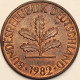 Germany Federal Republic - 2 Pfennig 1982 D, KM# 106a (#4543) - 2 Pfennig